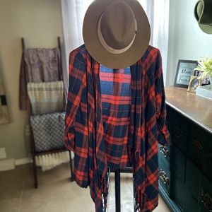 Flannel kimono